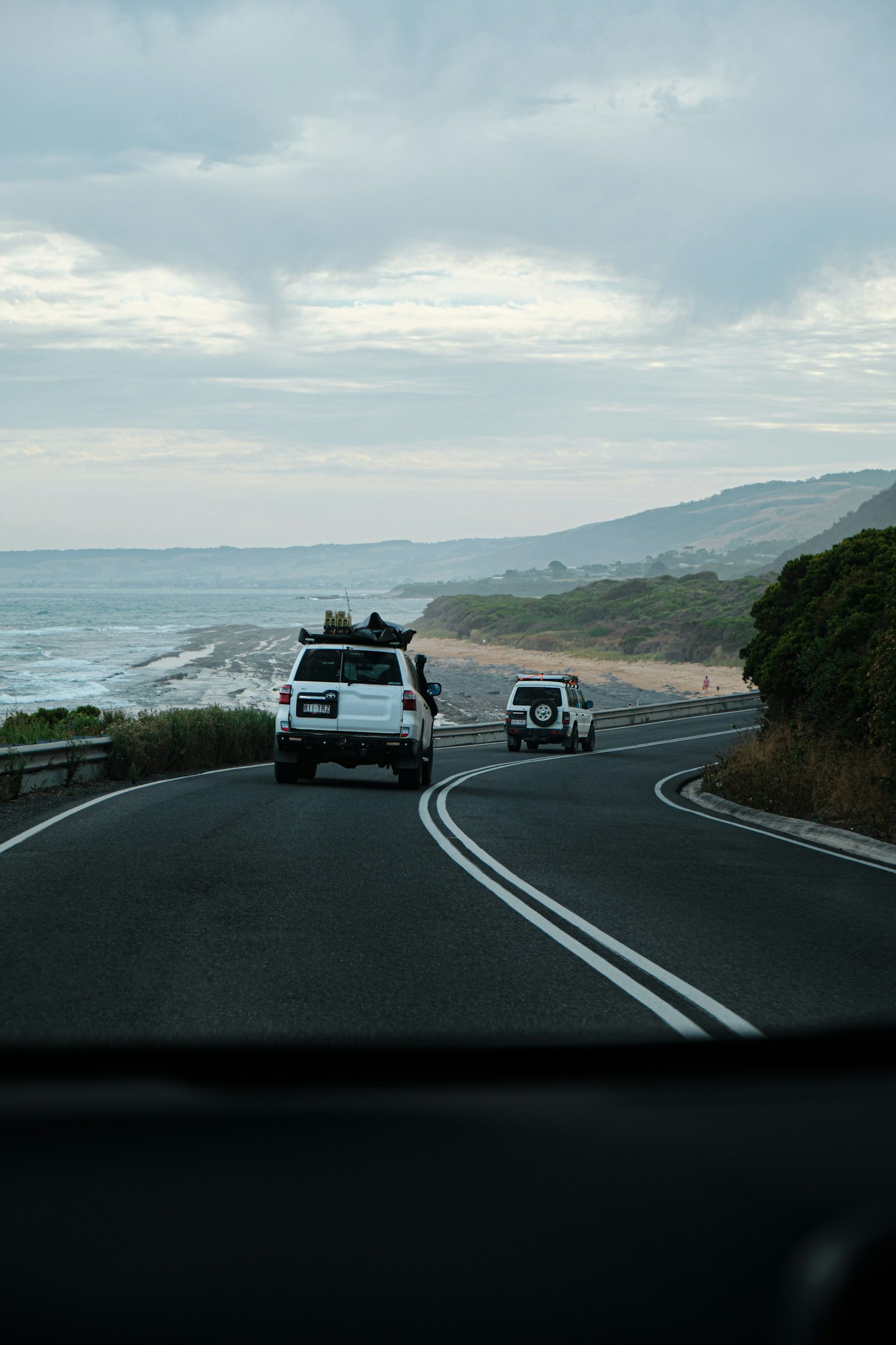 Clean modern SUV on a coastal drive